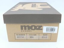 【z25780】開封済み・未使用 MOZ モズ スニーカー 22114 サイズ 23.0cm 格安スタート_画像7