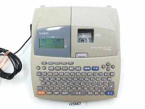 【z25867】CASIO カシオ NAME LAND BiZ ネームランド ビズ KL-S20 ラベルライター通電確認済み 格安スタート　