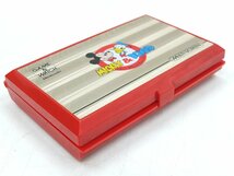【z25917】Nintendo 任天堂 GAME&WATCH ゲームウォッチ MICKEY&DONALミッキー＆ドナルド DM-53 動作確認済み 格安スタート_画像7