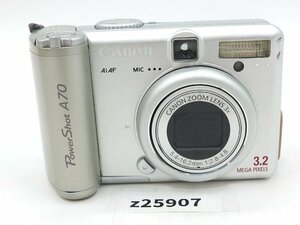 【z25907】Canon キャノン PowerShot A70 単三電池使用 コンパクトデジタルカメラ 格安スタート