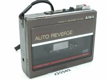 【z25949】AIWA アイワ カセットレコーダー TP-26 RECORDING AUTO REVERSE 格安スタート_画像1