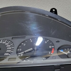 BMW E36 3シリーズ 260Km/h スピードメーター グレード不明 動作未確認 ちょっと欠けありの画像3