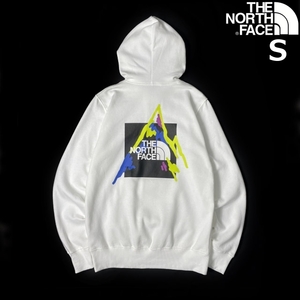 1円～!売切!【正規新品】THE NORTH FACE◆PLACES WE LOVE HOODIE パーカー US限定 グラフィック 裏起毛 ボックスロゴ(S)白 181130-33