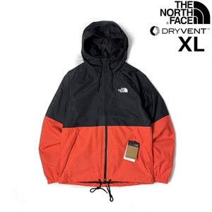 1円～!売切!【正規新品】THE NORTH FACE◆ANTORA RAIN HOODIE マウンテンパーカー ナイロン US限定 2023最新 撥水(XL)オレンジ 180915-60