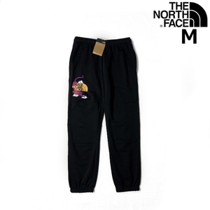 1円～!売切!【正規新品】THE NORTH FACE◆HALF DOME UX PANT ジョガーパンツ US限定 ハーフドーム トラ タイガー 裏起毛(M)黒 190110-38