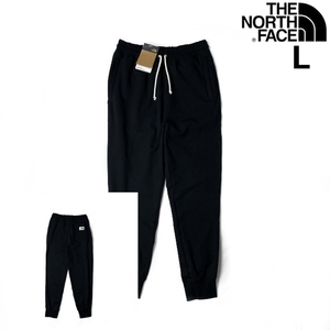 1円～!売切!【正規新品】THE NORTH FACE◆HERITAGE PATCH JOGGERS ジョガーパンツ スウェット US限定 ロゴパッチ 裏起毛(L)黒 190110-25