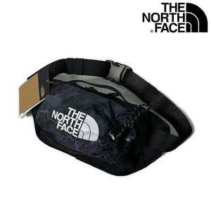 1円～!売切!【正規新品】THE NORTH FACE BOZER HIP PACK Ⅲ L ボディバッグ ポーチ ウエストバッグ US限定(ONE SIZE)総柄 黒 180626-20