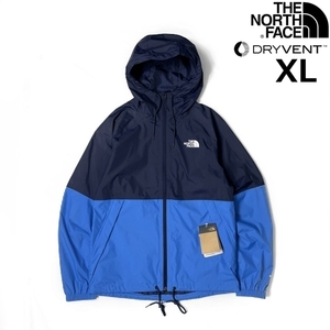 1円～!売切!【正規新品】THE NORTH FACE◆ANTORA RAIN HOODIE マウンテンパーカー ナイロン US限定 2023最新 防水 撥水(XL)紺 青 180915-60