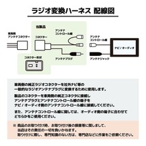 N BOX H23.12～H27.2 用 ホンダ ラジオアンテナ 変換 コード ナビ 配線 取り付け 接続 新品 waA4-1A_画像2