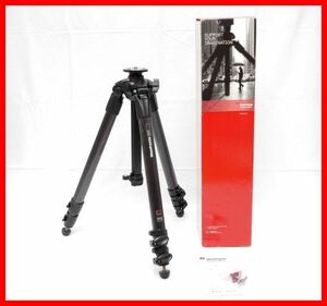 未使用！ マンフロット MT057C3 カーボン・マグネシウム合金三脚 ジッツオ 4.5型相当 Manfrotto 宅急便正規配送__________Q175