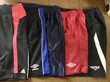 【練習着10点セット】 サッカー フットサル ハーフパンツ トレーニングウェア ソックス ソックス留め アンブロ umbro_画像1