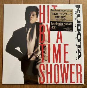 久保田利伸さんの12inc シングル『TIMEシャワーに射たれて』
