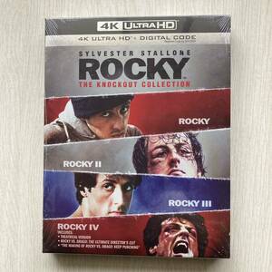 新品　ロッキー ザ・ノックアウト・コレクション 4K UHD 日本語有り　輸入版　北米版 Rocky : シルヴェスター・スタローン