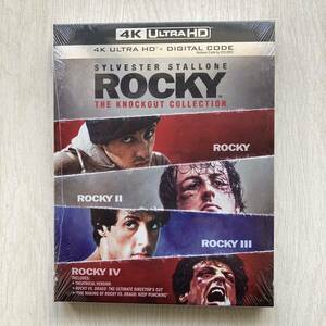 新品　ロッキー ザ・ノックアウト・コレクション 4K UHD 日本語有り　輸入版　北米版 Rocky : シルヴェスター・スタローン