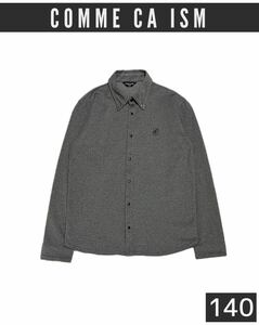 COMME CA ISM/コムサイズム シャツ size140 濃グレー