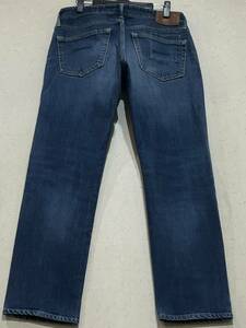 *YANUK Yanuk VINCENT vi n cent 57263030 stretch Denim pants indigo made in Japan 33 BJBD.B