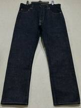 ※桃太郎ジーンズ MOMOTAROJEANS 銅丹 G014-MB 14.7oz セルビッチ デニムパンツ 日本製 濃紺 大きいサイズ 36 　　 BJBD.B_画像2