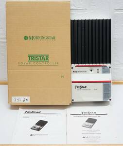 【展示未使用品！】 電菱 DENRYO TriStar TS-60 12/24V/48V 60A 太陽電池充放電コントローラ チャージコントローラー