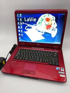 【ジャンク】NEC ノートパソコン Lavie LL550/T PC-LL550TG6R Windows Vista 