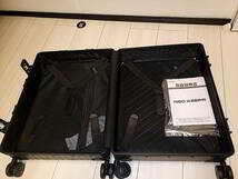 ネオキーパー　NEO KEEPR アルミ　4輪スーツケース　キャリーバッグ　ブラック　「運び屋」　未使用_画像6