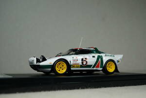 1/43 ワルデガルド モンテ 2位 hpi Lancia Stratos HF #6 Waldegard 1976 Monte Carlo 2nd ランチア ストラトス アリタリア