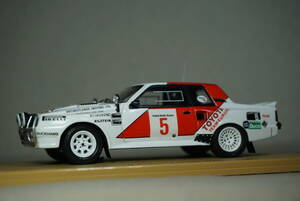 1/43 トヨタ サファリ初優勝 ワルデガルド BizarRE TOYOTA CELICA #5 Waldegard 1984 Safari winner セリカ グループB