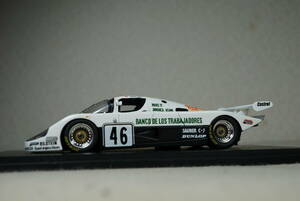 1/43 ルマン spark Sauber C7 BMW #46 1983 Le Mans 24h 9th ザウバー M1 M88 C-7