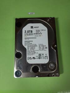 HGST 2TB SATA 3.5 インチ ハードディスク 7200 RPM 動作確認済み (A1512