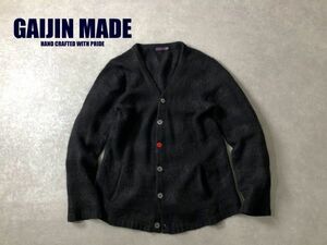 HRM●GAIJIN MADE●モヘア ウール ニット カーディガン●外人メイド