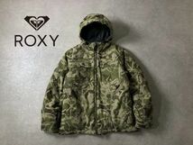 ROXY●アートカモフラ柄スノーボード ウェア ジャケット ウィンタースポーツ●ロキシー_画像1