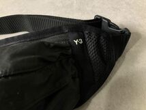 Y-3●Yohji Yamamoto●SPORT TECH デザイン ボディ バッグ ウエストバッグ●ヨウジヤマモト x adidas Y's_画像4