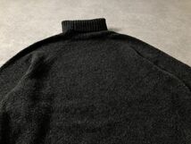 カシミヤ100％●イタリア製デザイナーズ ヴィンテージ●KRIZIA UOMO●CASHMERE ウール タートルネック ニット●クリツィア_画像8