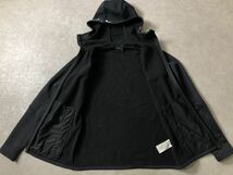 定価1.7万●PeakPerformance●登山アウトドア ストレッチ ウォーム パーカー RIDER ZIP HOOD●ピークパフォーマンス●ブラック_画像9