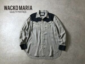 WACKO MARIA●リヨセル地ヴィンテージ レプリカ ウエスタン シャツ●ワコマリア