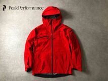 美品・定価10万●PeakPerfoemance●アルパイン ジャケット スノーウェア 登山●ピークパフォーマンス●レッド_画像1