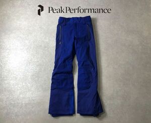 極美品●PeakPerfoemance●SCOURCP スノーウェア パンツ●ピークパフォーマンス