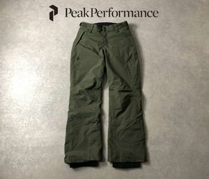 新品・定価3.9万●PeakPerfoemance●W ANIMA PANTS スノーボード スキーウェア パンツ●ピークパフォーマンス●カーキ