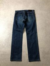 定価2.8万●PEEL＆LIFT●VINTAGE WASH加工 髭 デニム パンツ●ピール＆リフト_画像3