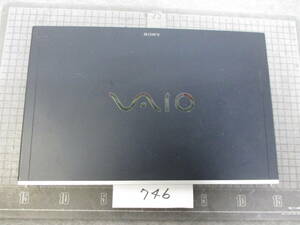 746 SONY VAIO VPCZ2 (ＶＰＣＺ239ＦＪ/Ｂ) 初期化済み　ノートPC　メンテナンス前提