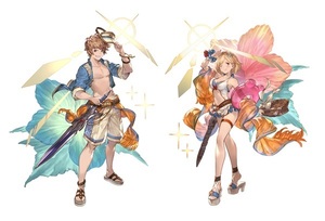 グランブルーファンタジー 水着 スキン シリアル コード アニメ 1期 7巻 グラン ジータ 主人公 GRANBLUEFANTASY グラブル