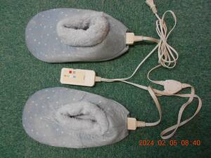 * Koizumi electric slippers KDF-4002-H( gray ) used beautiful goods *