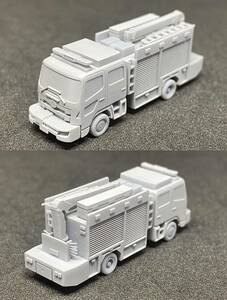 1/150 救助工作車 B ぴよファクトリー 消防車 (検索用 Nゲージ トラックコレクション トラコレ 匿名配送 送料無料