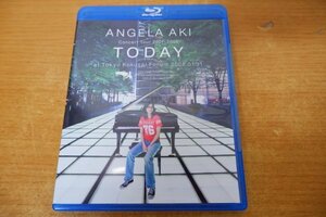 て7-069＜Blu-ray＞アンジェラ・アキ / Concert Tour 2007-2008 “TODAY”