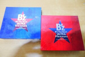 と7-091＜CD/計5枚＞「B'z The Best ULTRA」Treasure/Pleasure セット