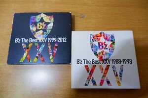 と7-093＜各2CD&DVD＞「B'z The Best XXV」1988-1998/1999-2012 セット