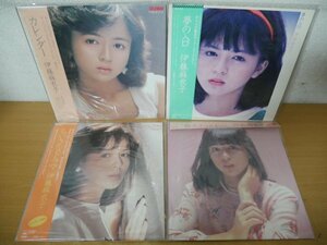 B3-303＜帯付LP/ポスター付＞伊藤麻衣子 4枚セット