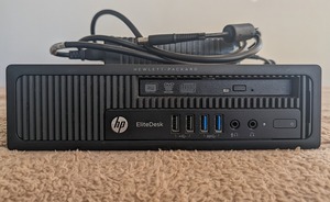 HP EliteDesk 800 G1 US Core i5 4590S 3.0(～最大3.7) GHz メモリ:16GB SSD:256GB DVD-RW 無線LAN:非搭載 