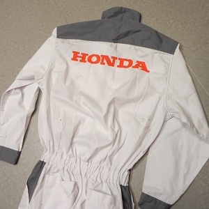 l192* Honda accessory swing HONDA * long sleeve coveralls LL working clothes used all-in-one *