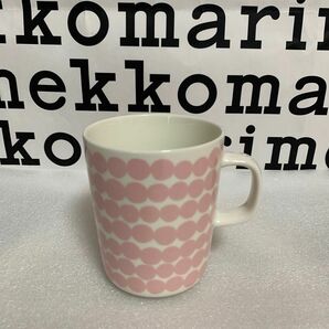 マリメッコ　marimekko シイルトラプータルハ　OIVA SIIRTOLAPUUTARHA マグカップ　ピンク　ラスト１点