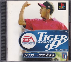【乖壹07】タイガー・ウッズ99 [Tiger Woods 99] PGA TOUR GOLF【SLPS-02012】